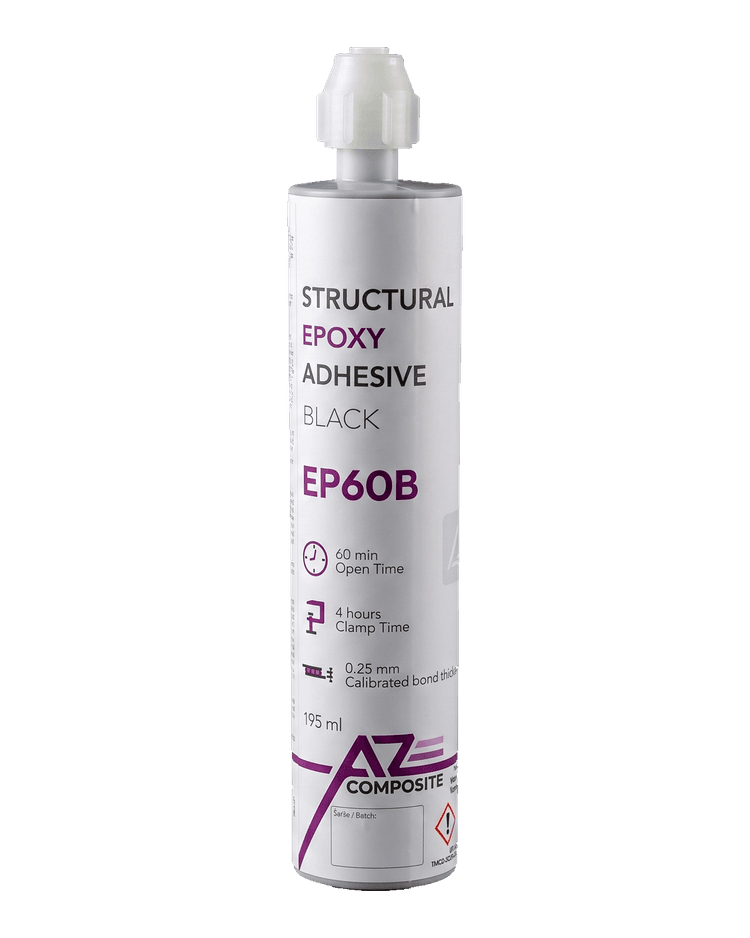 Kartuše EP60B — strukturální epoxidové lepidlo AZcomposite, 195 ml