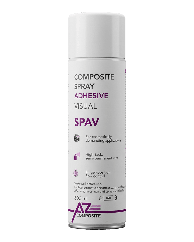 Sprej SPAV — lepidlo ve spreji AZcomposite, 600 ml
